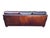 Burnt Umber Restoration Hardware Medium Brown Leather Sofa With Feather-Filled Cushions For Sale - Image 8 of 10