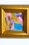 Abstract "Heat of the Day" 2026 Framed Mini Painting by Jessalin Beutler For Sale - Image 3 of 3