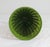 Vintage Ceramic Green & Gold Italian Reticulated Footed Vase or Vessel For Sale - Image 4 of 8