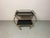 Mid-Century Modern Mid-Century Brass and Black Glass Bar Trolley from Grünstadt, Germany, 1950s For Sale - Image 3 of 18