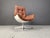 Animal Skin Space Age Swivle Chair with Fiberglass, 1960s For Sale - Image 7 of 13