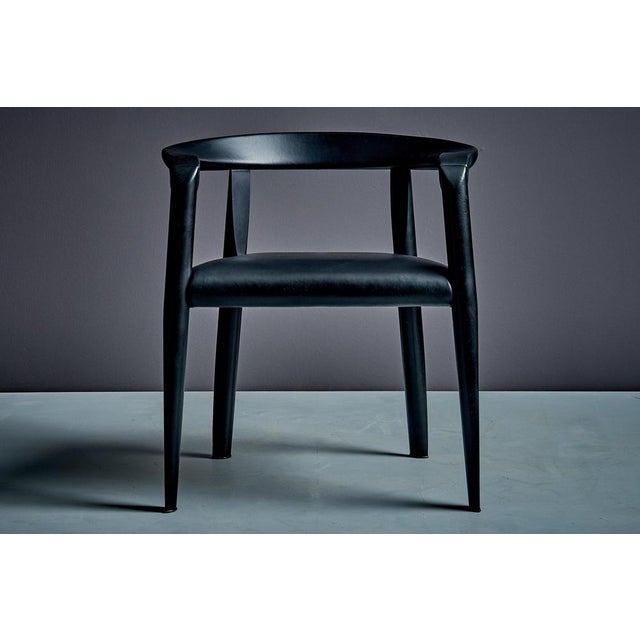 Molteni Vintage Italian Miss Chairs by Afra & Tobia Scarpa for Molteni, 1980s, Set of 6 For Sale - Image 4 of 15
