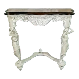 Vintage 1920s Figural Console Table