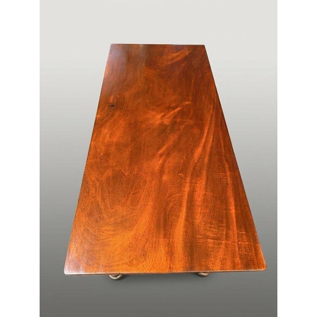19th-Century Mahogany Side Table For Sale - Image 4 of 7