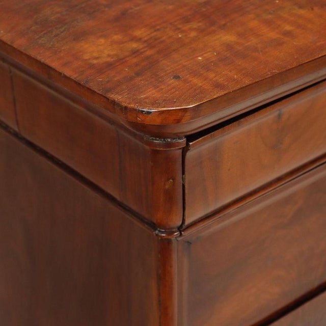 Cappuccino Chest of Drawers in Walnut For Sale - Image 3 of 11