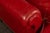 Vintage Tufted Leather Lounge Chair in Candy Apple Red For Sale - Image 14 of 14