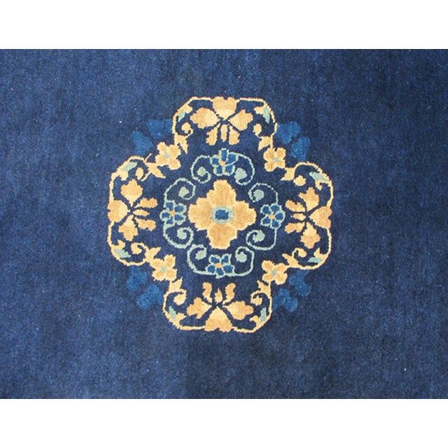 Chinese 1920’s Antique Chinese Peking Rug-4' X 6'8 For Sale - Image 3 of 5