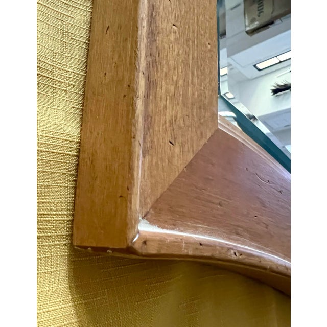 Brown Early 21th Century Ethan Allen French Country Wall Mirror For Sale - Image 8 of 12