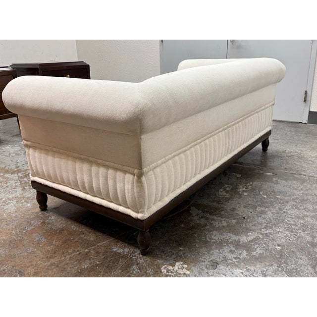 Dmitriy & Co. Brampton Pleated Sofa For Sale In San Francisco - Image 6 of 12