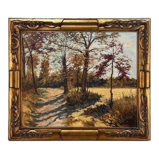 Framed Oil Painting on Canvas by Pierre Colson (1930-?) 'A Ray of Sunshine' For Sale