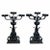 19th Century Large Historic Chateau Iron Candelabra - a Pair For Sale - Image 9 of 9