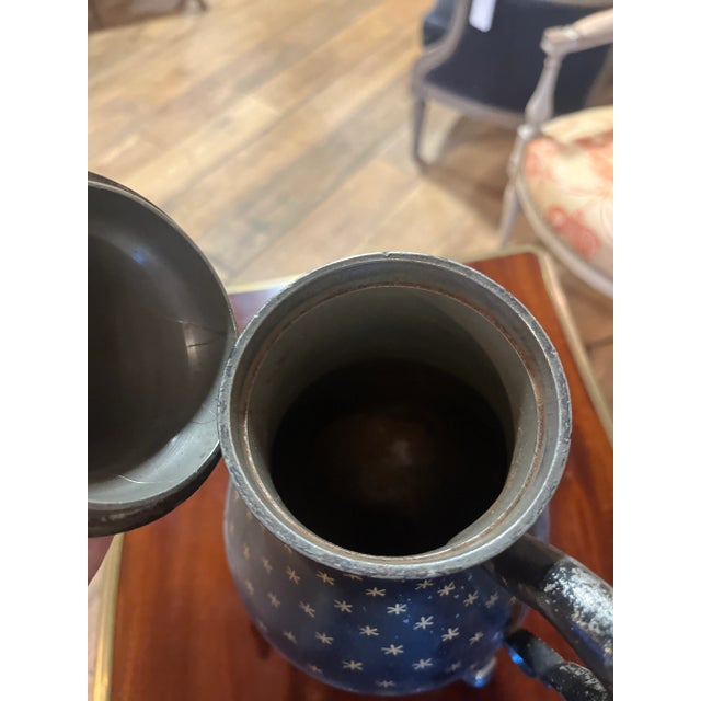 Late 19th Century Vintage Dutch Black & Gold Tole Tea or Coffee Urn For Sale - Image 5 of 7