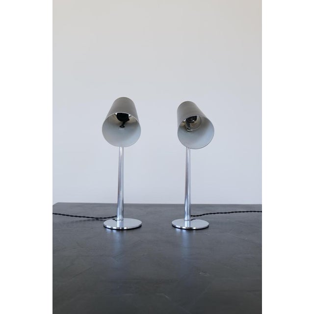 1950s Mid-Century Modern Danish Table Lamps, 1950s, Set of 2 For Sale - Image 5 of 18