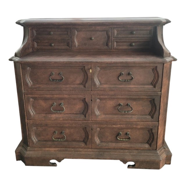 Louis XIV Style Lacquered Chest of Drawers, 1960s For Sale