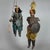 Sicilian Puppet Marionettes in Brass and Wood by Francesco Montoro, 20th Century, Set of 2 For Sale - Image 12 of 12