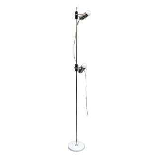 Steel Floor Lamp by Francesco Fois for Reggiani, Italy, 1960s For Sale