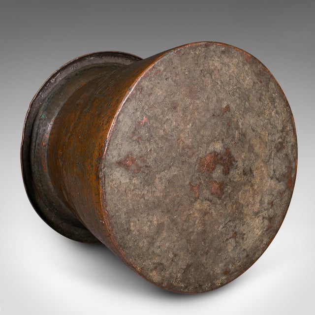 Copper 1850's Antique Ottoman Empire Waste Paper Bin For Sale - Image 8 of 11
