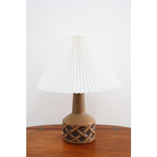 Large Ceramic Pottery Table Lamp from Søholm Bornholm, Denmark, 1960s For Sale - Image 9 of 9