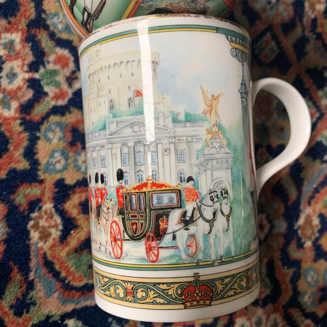 Vintage Sadler Mugs- Set of 2 For Sale - Image 11 of 12