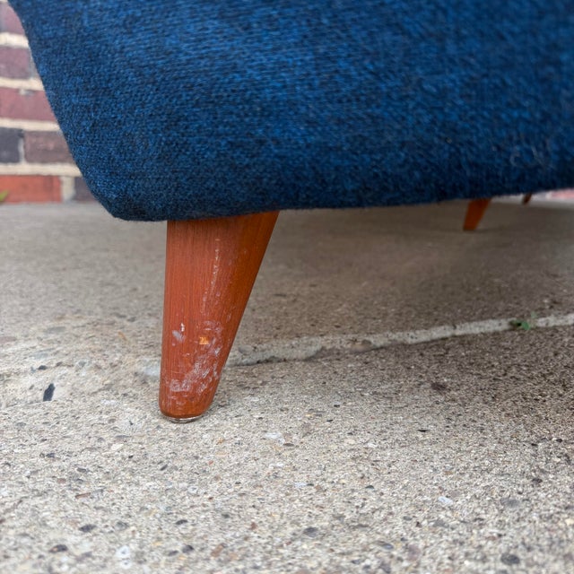 Blue Folke Ohlsson for Dux Sofa 4 Seater 96” Danish Midcentury Modern For Sale - Image 8 of 11