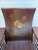 Antique American Empire Style Bentwood & Spindle Floral Hand Painted Back Library Armchair For Sale - Image 18 of 18