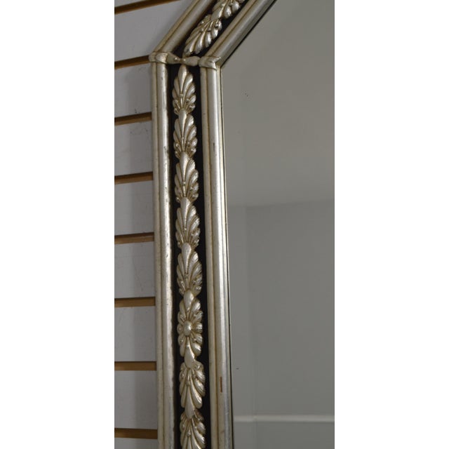 Friedman Brothers Friedman Brothers Silver & Black No. 6505 Mirror For Sale - Image 4 of 7