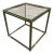 Cubical Accent Table Attributed to Johnston Casuals Furniture For Sale