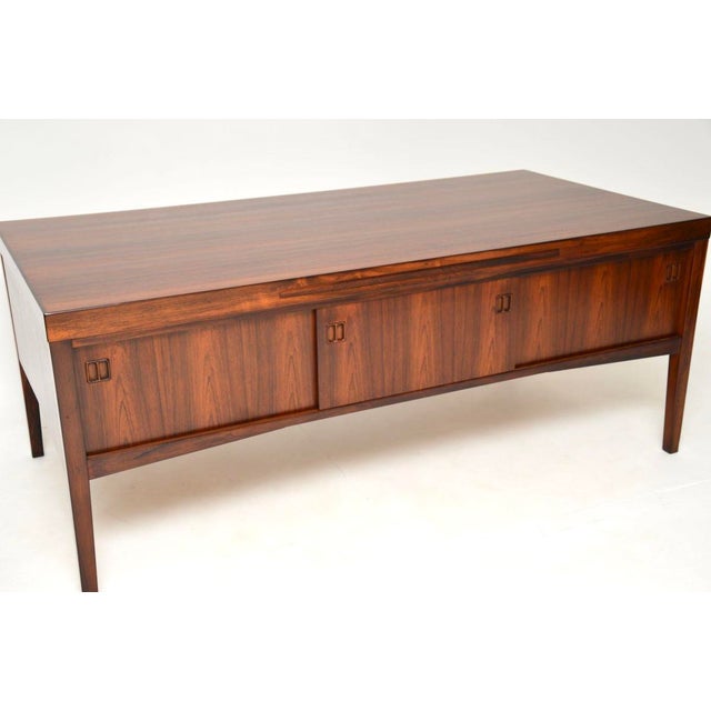 Large Vintage Danish Executive Desk, 1960 For Sale - Image 16 of 18