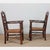 Wood Vintage Armchairs in the style of Charles Dudouyt, 1950, Set of 2 For Sale - Image 7 of 11