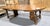1876 Dining Table "Lady Liberty", Hand Carved Quarter Sawn Oak With 12 Leaves For Sale - Image 11 of 13
