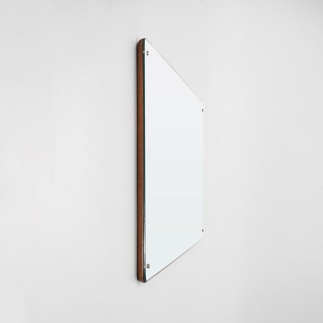 1950s Rectangular Wall Mirror, 1950s For Sale - Image 5 of 13