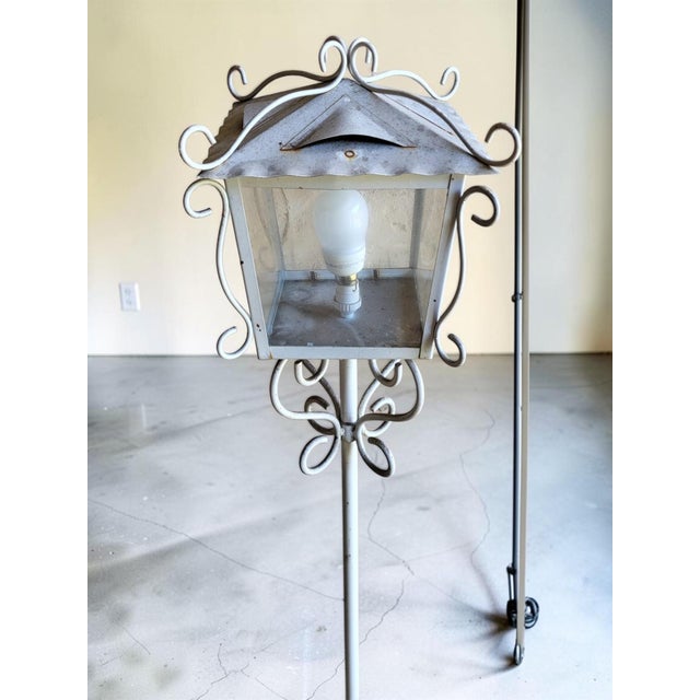 Wrought Iron Floor Lamps, 1950s, Set of 2 For Sale - Image 9 of 12