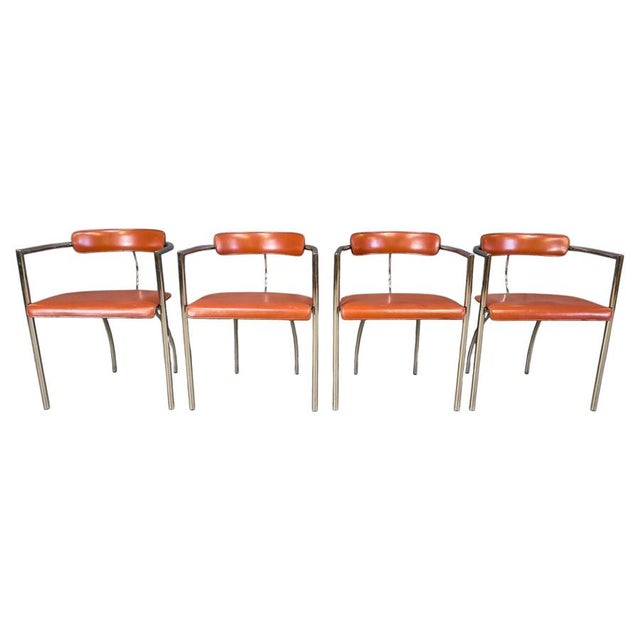 Postmodern Dining Chairs from Segis, Italy, 1980s, Set of 4 For Sale - Image 14 of 14