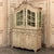 French Antique Liegeoise Regence Stripped Oak Bookcase ~ Display Cabinet For Sale - Image 3 of 18