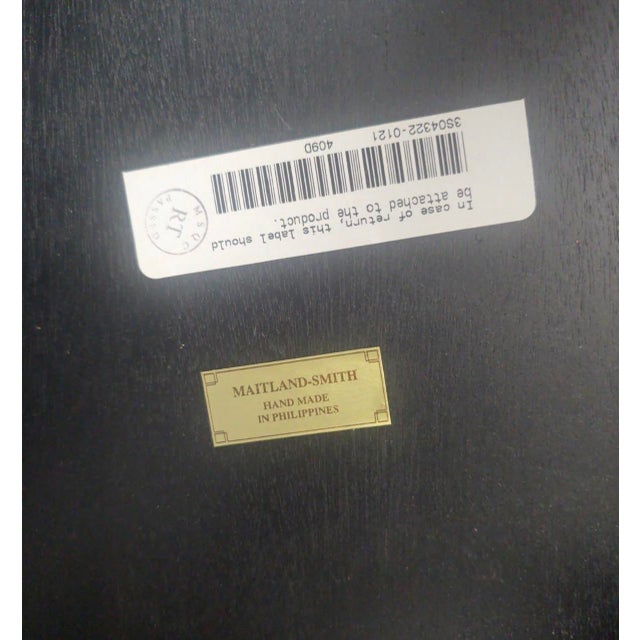 Vintage Regency Style Inlaid Nesting Tables by Maitland Smith For Sale - Image 12 of 12