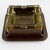 Mid-Century Leather and Crystal Ashtray Catchall Desk Tidy For Sale - Image 17 of 17