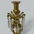 Early 19th Century Antique Pair of English Regency Ormolu Bronze Lusters Candlesticks Candelabra For Sale - Image 5 of 10