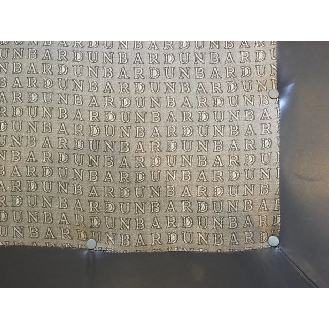 Gray 1960s Vintage Edward Wormley for Dunbar Leather Sofa For Sale - Image 8 of 12