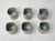 This is a set of beautiful Asian style tea cups. They are each individual in the wabi sabi style, and hand made, but...