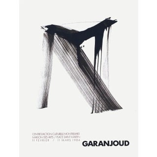 1984 Claude Garanjoud Screen Print Poster For Sale