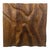 Contemporary Studio a Home Pair of Dune Hand-Carved Mango Wood Wall Panels For Sale - Image 3 of 6