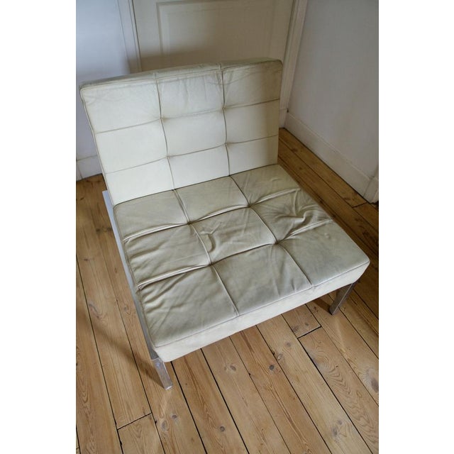 Magnificent "Samouraï" armchair by designer Joseph André Motte, designed in the 70s for Orly airport! - Sold in its...