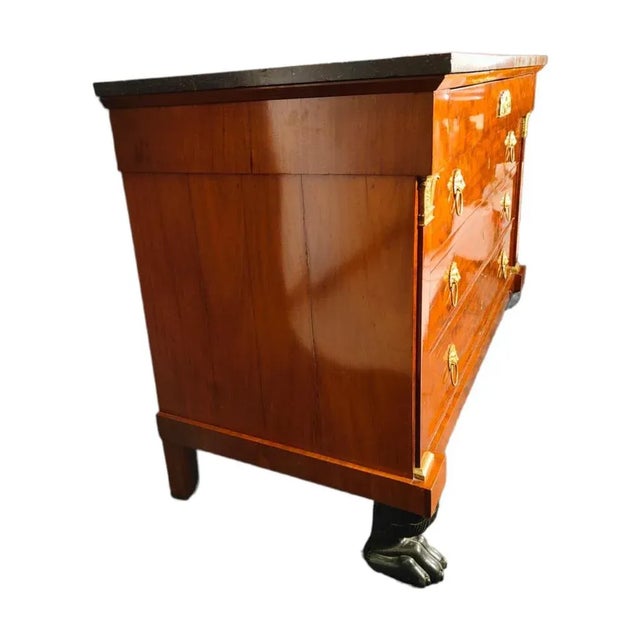 Traditional 19th Century French Empire Commode For Sale - Image 3 of 12