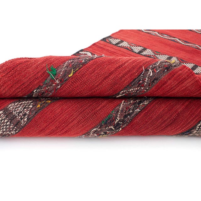 Vintage Handwoven Berber Rug, 2000s For Sale - Image 6 of 8