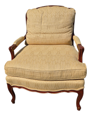 Thomasville TRS Furniture Inc. Armchair Regency Bergere Lounge Chair Louis XV