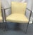 Hickory Business Furniture Faux Croc and Metal Office Chairs - A Pair For Sale In West Palm - Image 6 of 18