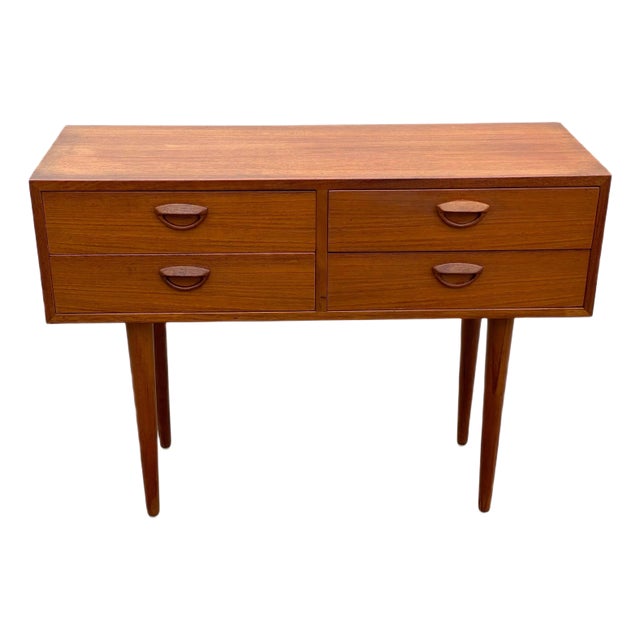 Teak Dresser by Kai Kristiansen for Feldballes Møbelfabrik, 1960s For Sale