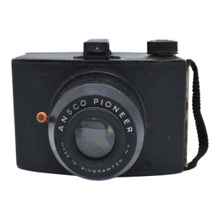 Vintage 1940s Ansco Pioneer 616 Box Camera Made in Binghamton, Ny For Sale