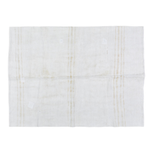 Vintage Turkish Flatweave Hemp Rug, 5'5''x7'5''