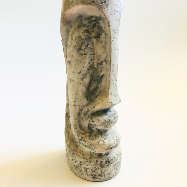 Ceramic Mh Strikow Art Porcelain Tiki Vase For Sale - Image 7 of 9